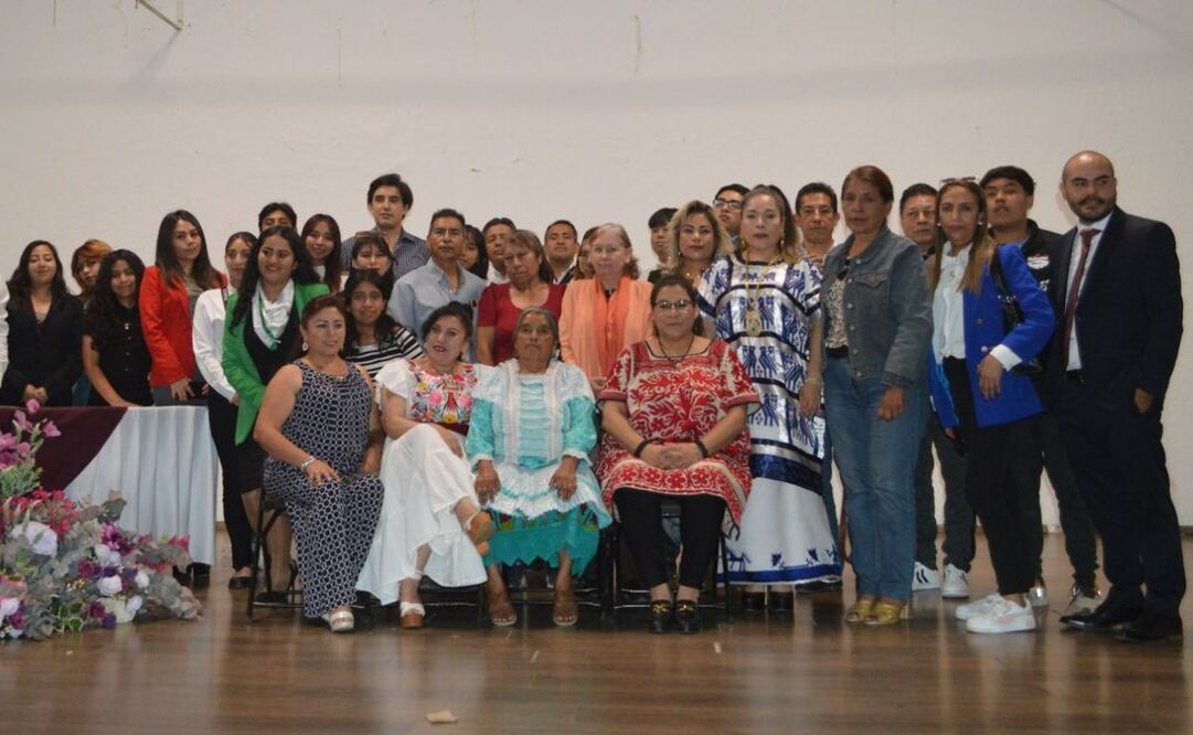 Lenia Batres, ministra de la SCJN, durante una charla sobre la reforma judicial este 15 de febrero del 2025. Foto: Especial
