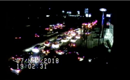 Video, así chocó un tráiler contra más de 10 autos en Santa Fe