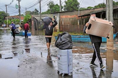 Brasil semantiene en alerta por lluvias