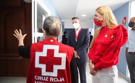 Inaugura Murat remodelación de la Cruz Roja en Oaxaca