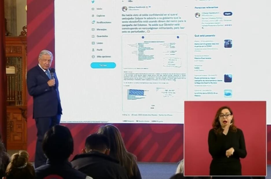 La mañanera de AMLO, 23 de septiembre, minuto a minuto 