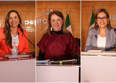 Tema de seguridad acapara primer debate de candidatas al gobierno de Morelos