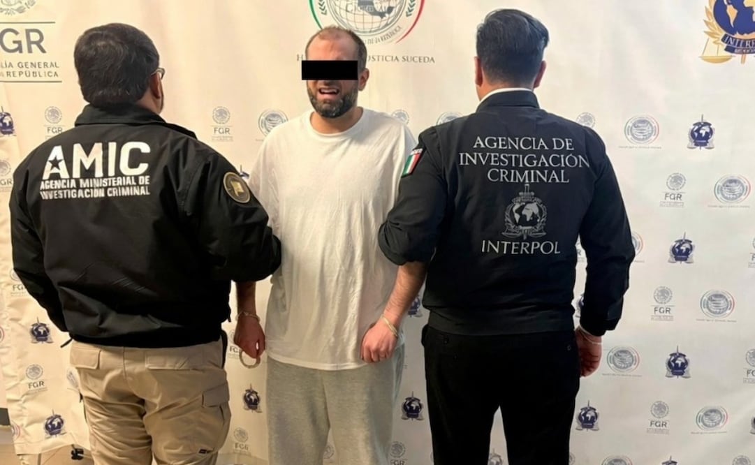 Extraditan a ciudadano estadounidense por feminicidio de su pareja en Sonora; se encuentra detenido en CDMX.
Foto: Especial.