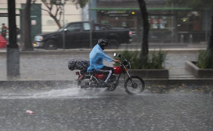 Se esperan lluvias puntuales fuertes y caída de granizo en la CDMX