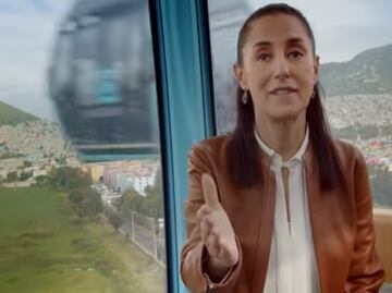Sheinbaum lanza primer spot desde el Cablebús por Tercer Informe de Gobierno