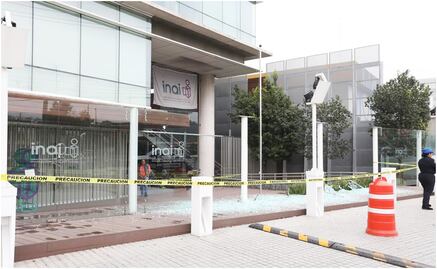 VIDEO Así fue el ataque a las instalaciones del INAI en CDMX; autoridades buscan al responsable