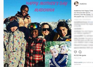 Madonna "ningunea" a padres de sus hijos