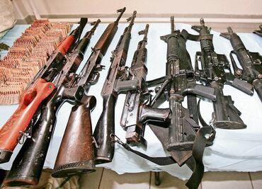 5 mil detenidos con armas han evitado la cárcel