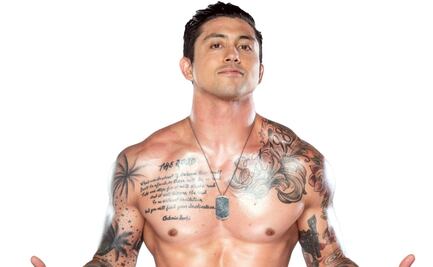 TJP, el gladiador que lleva sobre la piel su pasión luchística