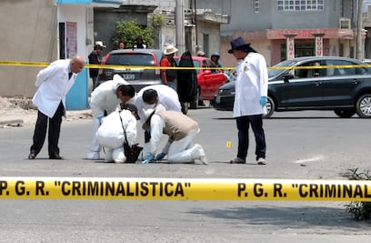 Peritos de la PGR ya están en Palmaritos