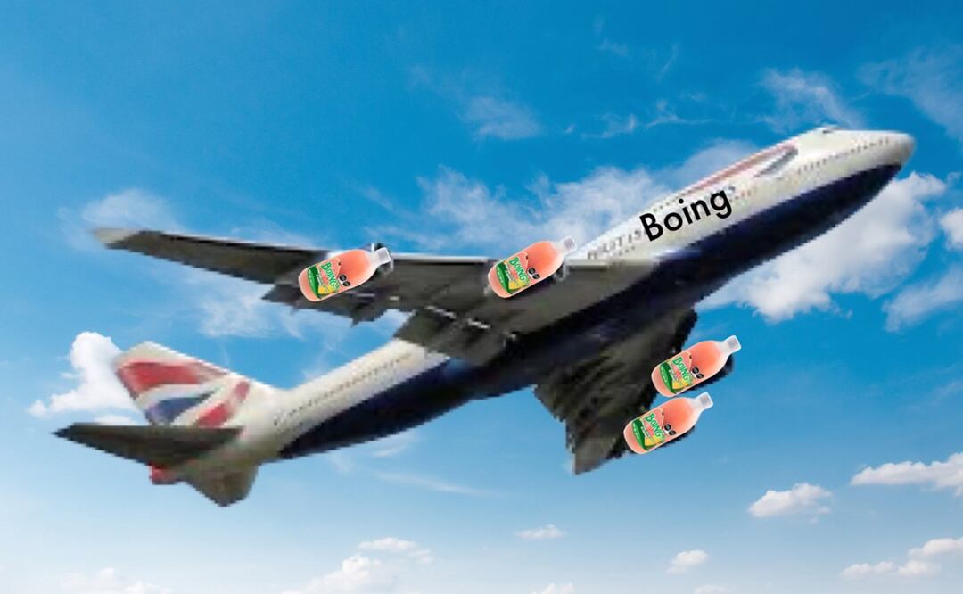 Meme sobre confusión de Boing y Boeing en Mexicana de Aviación. / Foto: Tomada de "X" @Eddy_Talks.