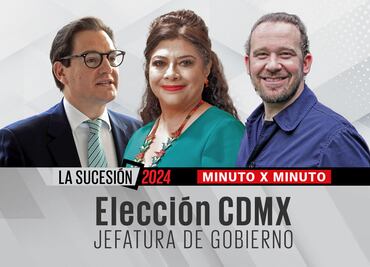 Elecciones CDMX 2024: Sigue minuto a minuto la cobertura de Clara Brugada, Santiago Taboada y Chertorivski