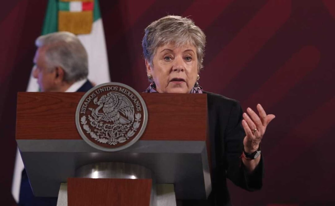Alicia Bárcena Ibarra, secretaria de Relaciones Exteriores. Foto: Carlos Mejía / EL UNIVERSAL