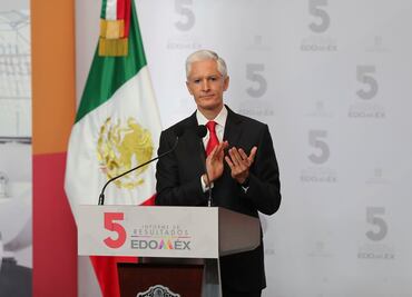 Alfredo del Mazo califica a AMLO como "aliado" y "respaldo" para las familias mexiquenses