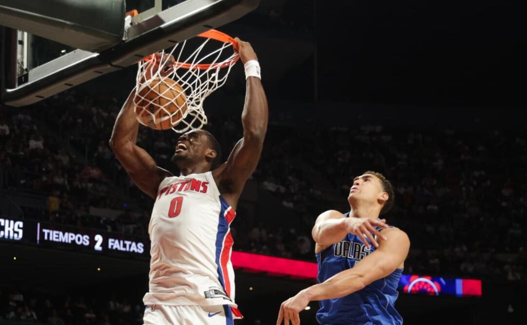 NBA En México: Pistons derrota a Mavericks en la Arena CDMX / Foto: Carlos Mejía