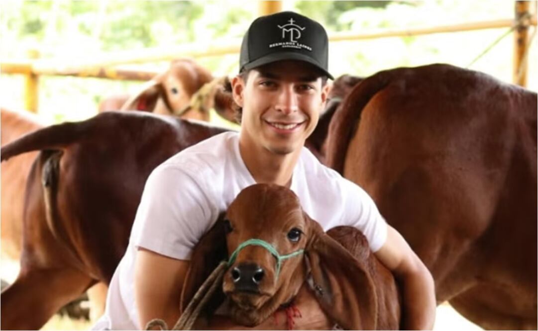FOTO: Diego Lainez se aleja del futbol; emprende negocio en el mundo de la ganadería - @hermanoslainezganaderiamx