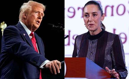 Califica Trump a Sheinbaum de mujer “elegante” y “fantástica”, "no quiero dañar a México", dice