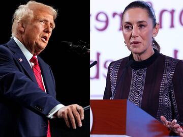 Califica Trump a Sheinbaum de mujer “elegante” y “fantástica”, "no quiero dañar a México", dice