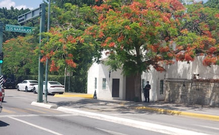 Por lluvia y granizo, retiran módulo de Oficialía de Partes frente a Casa Tam