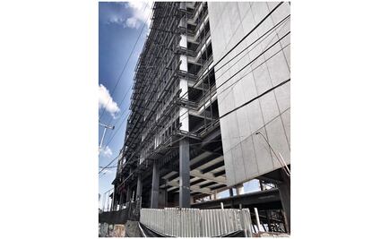 Constructora defiende la obra de torre en Presa Anzaldo