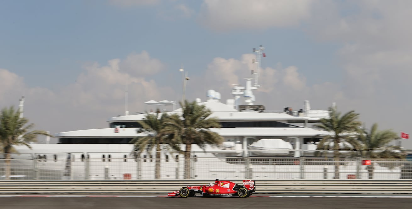El alemán Sebastian Vettel, de la escudería Ferrari (AP)