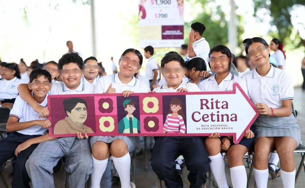 La SEP convocó a madres, padres y familias a registrar a sus hijas e hijos de 1.º a 6.º de primaria de escuelas públicas en el programa Beca Rita Cetina. Foto: Especial