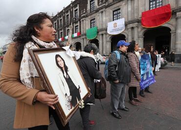 Familiares de víctimas de feminicidio instalan memorial en Toluca