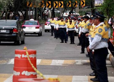 Marchas y conciertos complicarán vialidad en DF