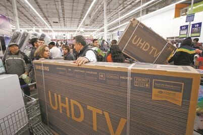 Caen 2.3% ventas al menudeo en octubre