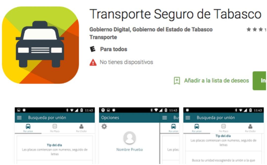 La aplicación es gratuita y tiene cobertura en los 17 municipios; se puede descargar desde google play y app store iPhone.