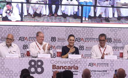 Sheinbaum pide mayor acceso a créditos para el pueblo en la 88 Convención Bancaria; "el objetivo es el bienestar de los mexicanos"