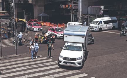 Ubican vías y cruces con más incidentes de tránsito en CDMX