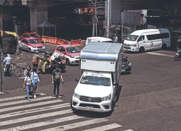 Ubican vías y cruces con más incidentes de tránsito en CDMX