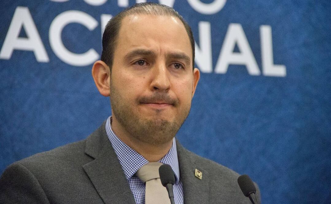 Marko Cortés, dirigente nacional del PAN, adelantó que la reforma eléctrica del presidente López Obrador no tendrá votos a favor desde su partido. Foto: Cuartoscuro 