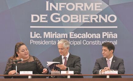 Presentan informes alcaldes del Edomex