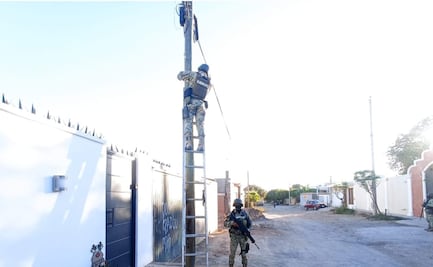 Desmantelan 41 cámaras de videovigilancia clandestinas en Navolato, Sinaloa; el Ejército y la Policía retiran equipos ilegales