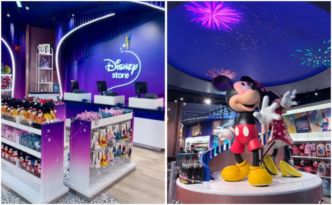 Disney Store en México: así es por dentro la famosa tienda de la compañía en CDMX; reacciones se viralizan en TikTok. Foto: Captura de pantalla. TikTok