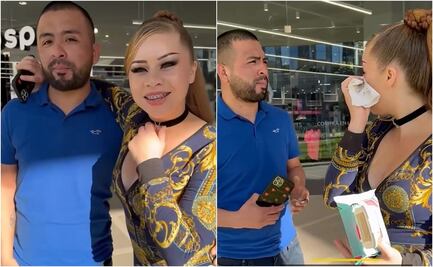 VIDEO: Mujer se desmaquilla frente a novio por 100 dólares y él la deja