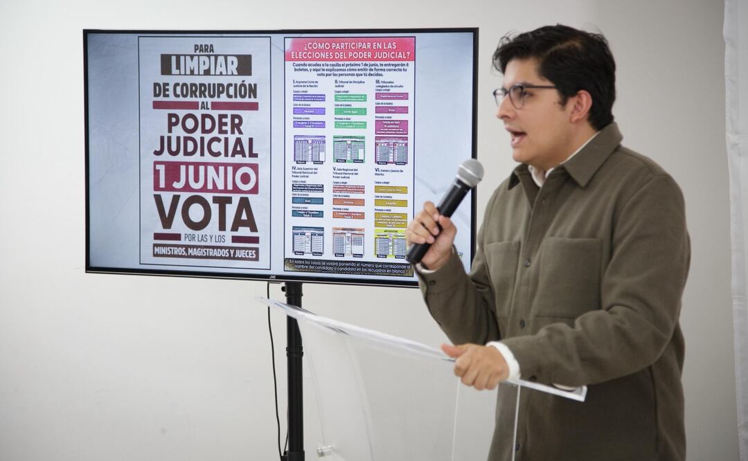 Es “normal” hacer acordeones de cara a la elección judicial; “la gente tiene la última palabra”, dice Morena. Foto: Especial
