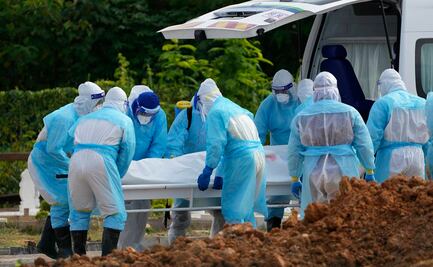 Muertes por Covid-19 en el mundo alcanzan las 4.5 millones