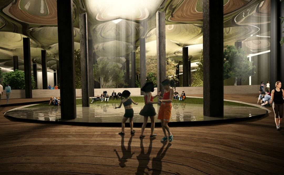 Así se verá el parque cuando esté terminado en 2018. (Foto: The Lowline)