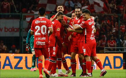 Toluca viene de atrás y consigue impresionante remontada ante Necaxa; Alexis Vega anota hat-trick