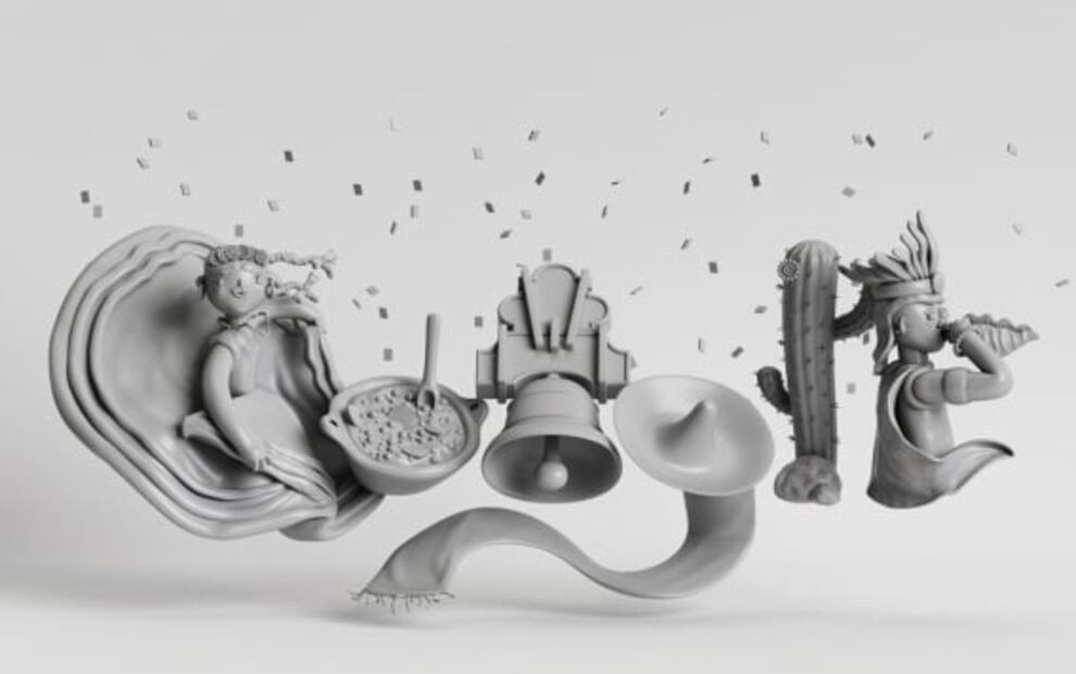 ¿Cómo lograr hacer un doodle de Google? Magdiel Herrera, autor del doodle que celebra la Independencia de México, lo explica