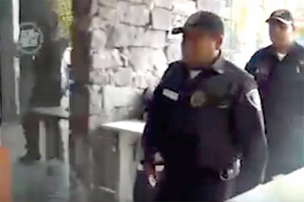 Involucrados. Los cuatro oficiales están sancionados y habrá consecuencias por la ausencia del elemento Ubel Mora Gallardo (ESPECIAL)