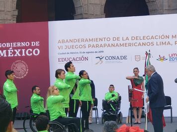 Los Parapanamericanos, también sin trajes de gala; desfilarán en pants
