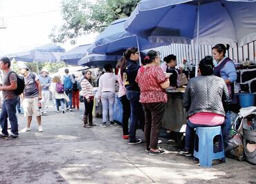 En “la mira”, ambulantaje en las inmediaciones de la zona