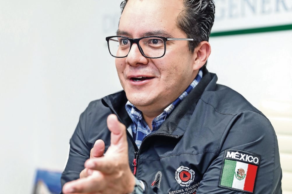 Ricardo de la Cruz Musalem Director general de Protección Civil (GERMÁN ESPINOSA. EL UNIVERSAL)