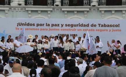 Marchan por la paz y la seguridad en Tabasco; Villahermosa, entre las ciudades más inseguras del país