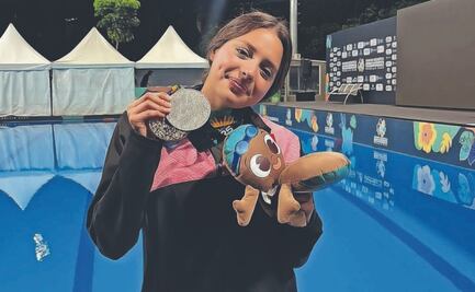 Camila Argumedo va por dos oros a los Panamericanos Junior; la nadadora artística competirá en Asunción con cinco rutinas