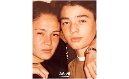 Así se despidió Yolanda Andrade de su medio hermano 